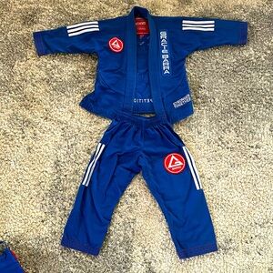 Gracie Barra Jiujitsu Adidas Uniform-2T